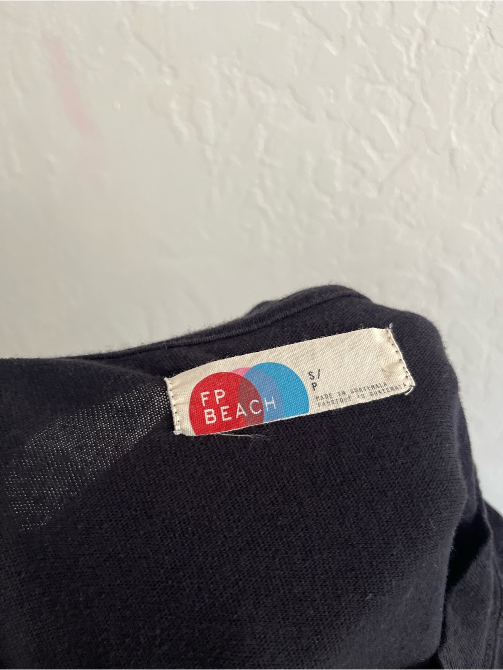 Free People Beach Essential Extreme Tee Mini Dress Cotton Oversized Womens Small - Picture 6 of 8